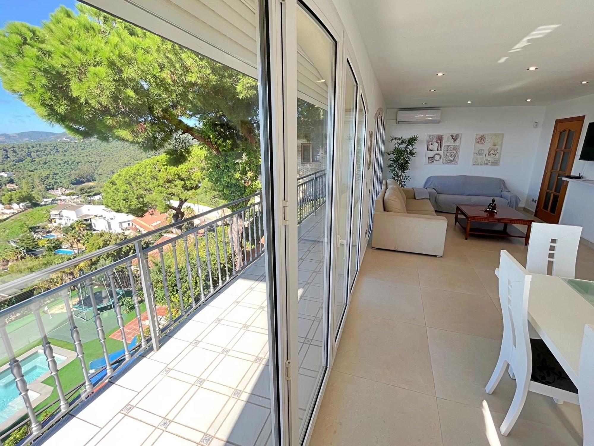 Villa Con Piscina Privada Climatizada 29ºc Santa Susanna Exterior photo
